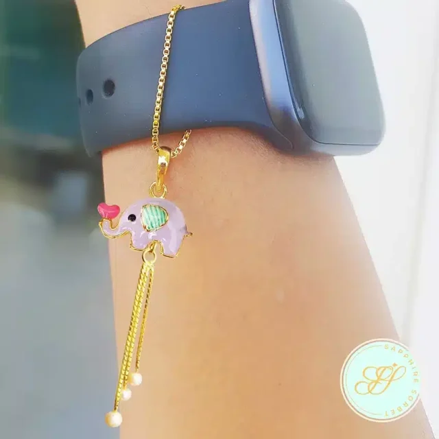 Elephant watch Charm