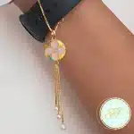 Floral Watch Charm