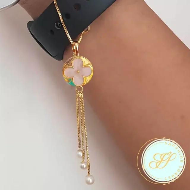 Floral Watch Charm
