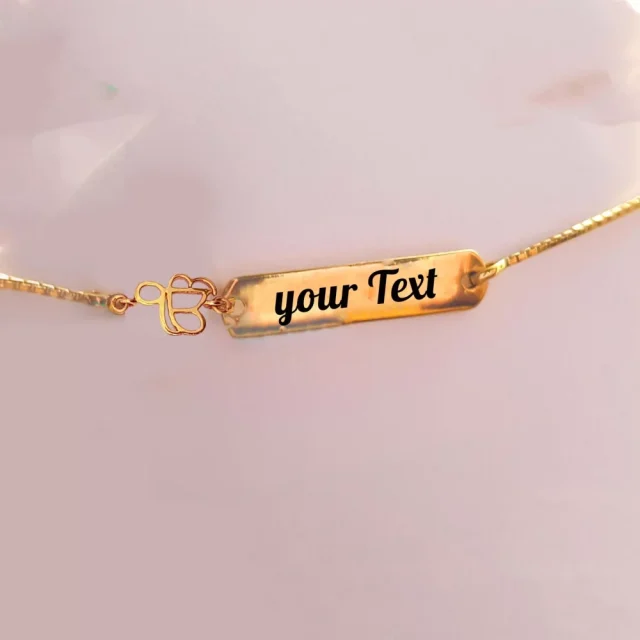 Ek Onkar Bracelet with Name Customization