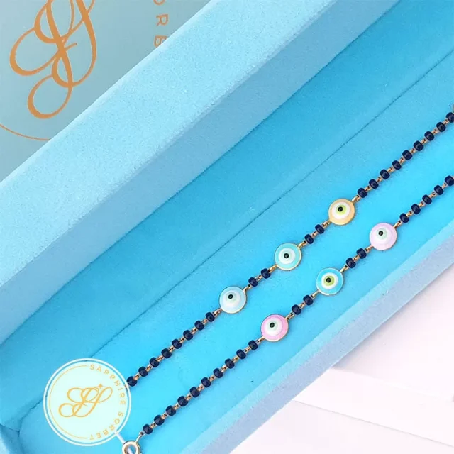 Evil Eye Nazariya Bracelet for Newborns
