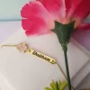 Floral custom Name rakhi