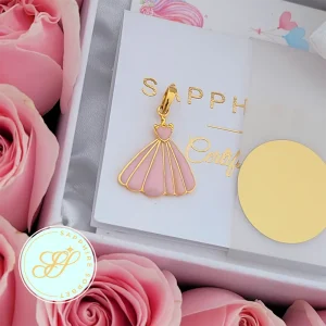 Cinderella's Gold Pendant for Girls