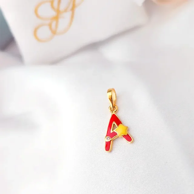 A Gold Pendant for Kids