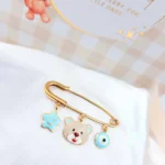 Cute Star-Teddy bear-Evil eye Baby Pin
