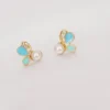 Butterfly Pearl Kids earrings
