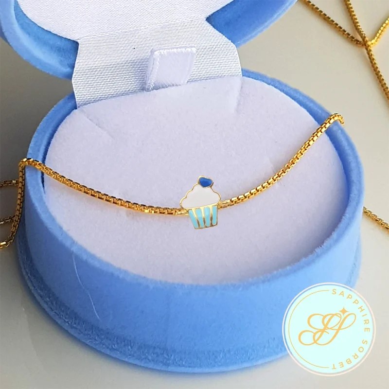 Cupcake Kids Bracelet for baby Boy