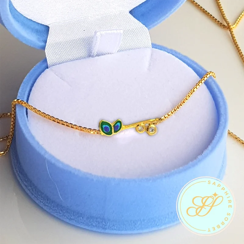 Diamond Krishanji Bracelet for baby Boy