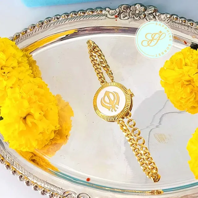 Silver Khanda-Rakhi