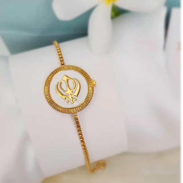 Khanda Silver rakhi