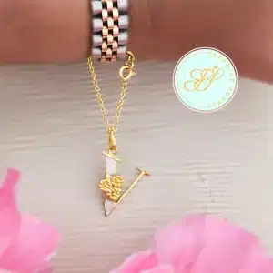 Monogram-V-WAtch-Charm-Pearl-White
