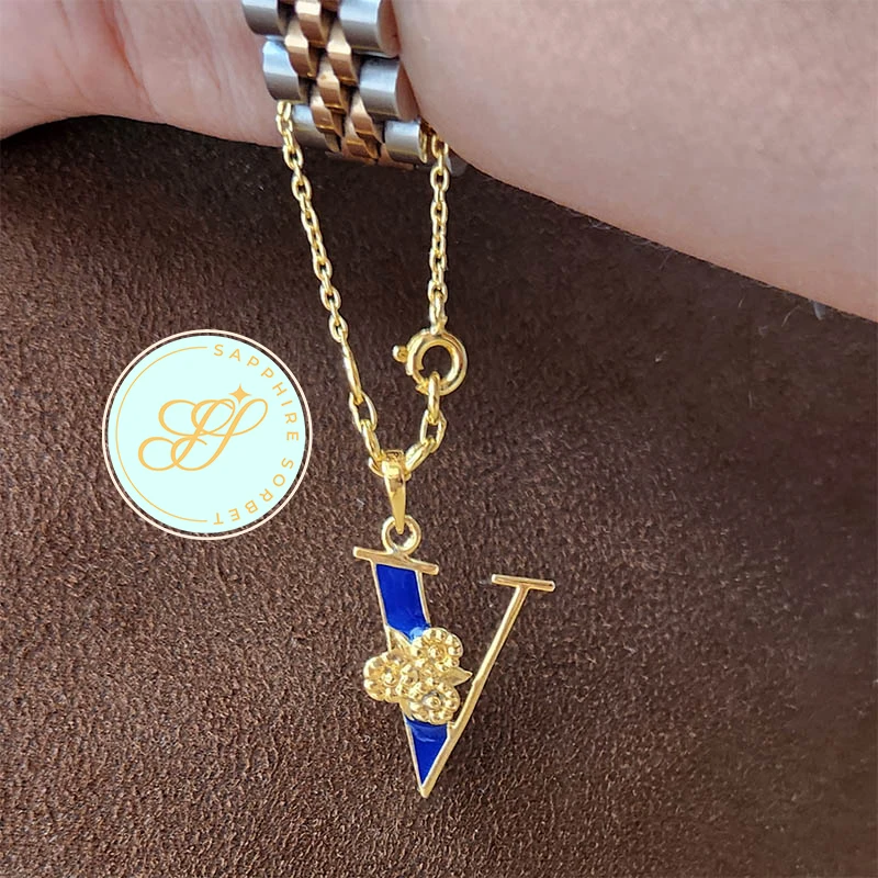 Monogram-V-Watch-Charm-Royal-Blue