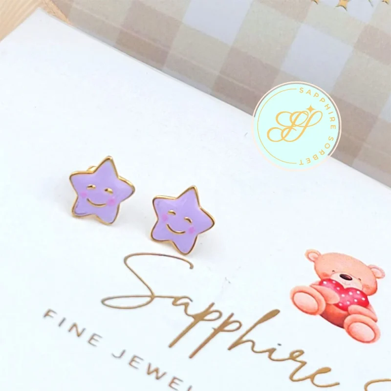 Smiling-Star-Kids-Earrings