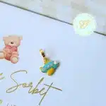 Diamond Aeroplane Kids Pendant