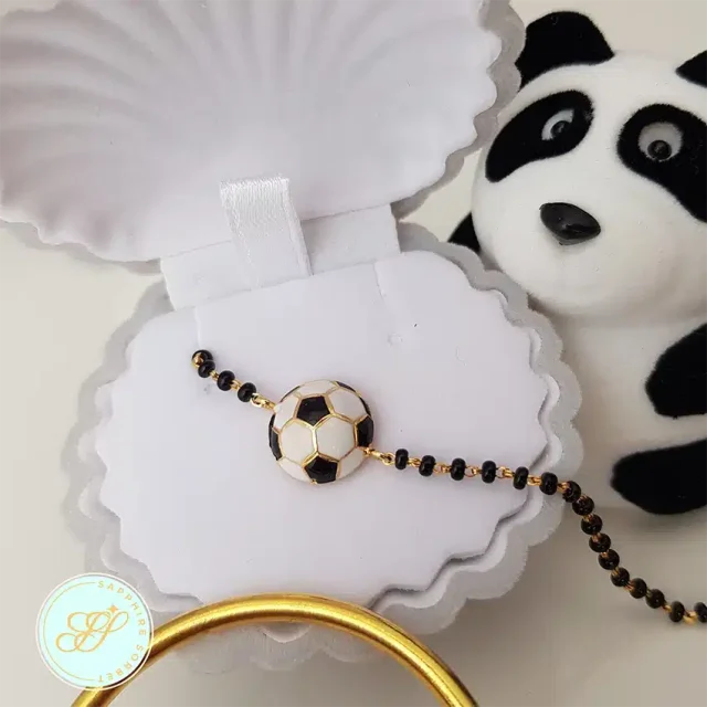 Football Gold nazariya for Newborn baby