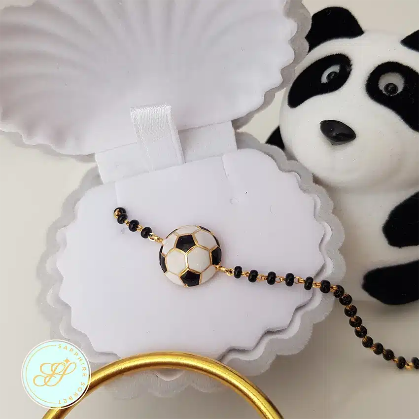 Football Gold nazariya for Newborn baby