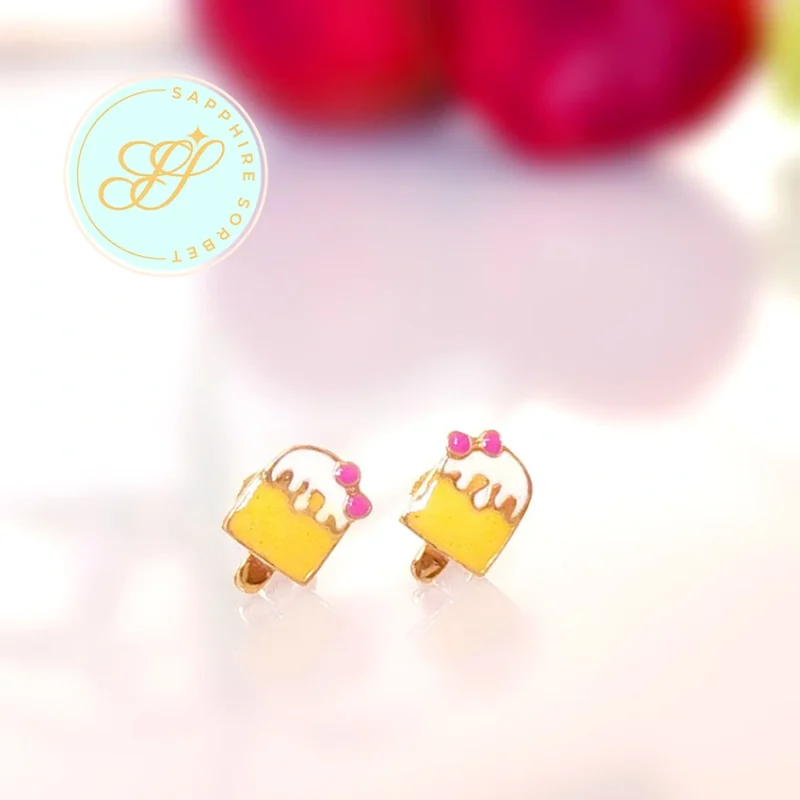 Popsicle Kids Gold Earrings
