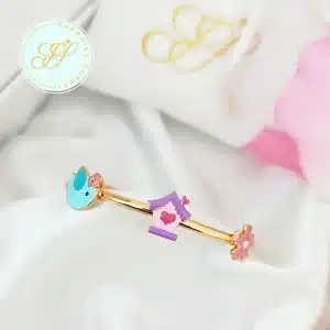 Birdie-Flower Cute baby bangle