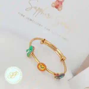 Cute animals baby bangle