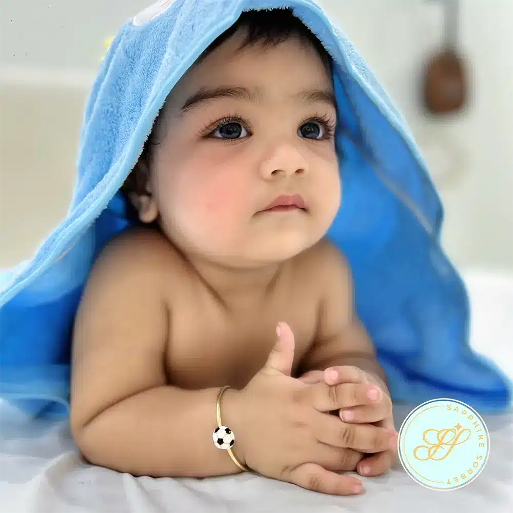 Football baby Bangle