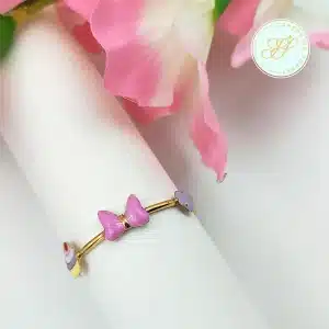 Minnie mouse bow bangle for Baby Girl