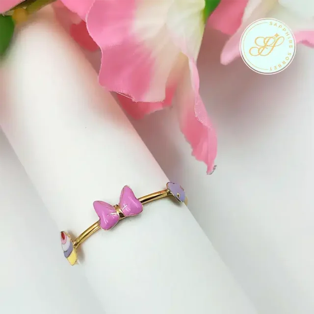 Minnie mouse bow bangle for Baby Girl