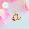 Monogram A Pendant for Girls