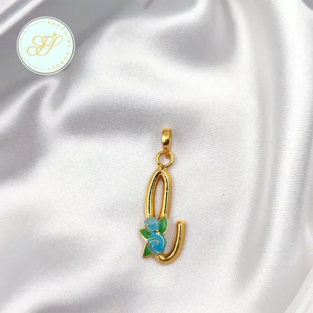 Monogram L Pendant for Girls