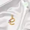 Monogram Pendant for Girls