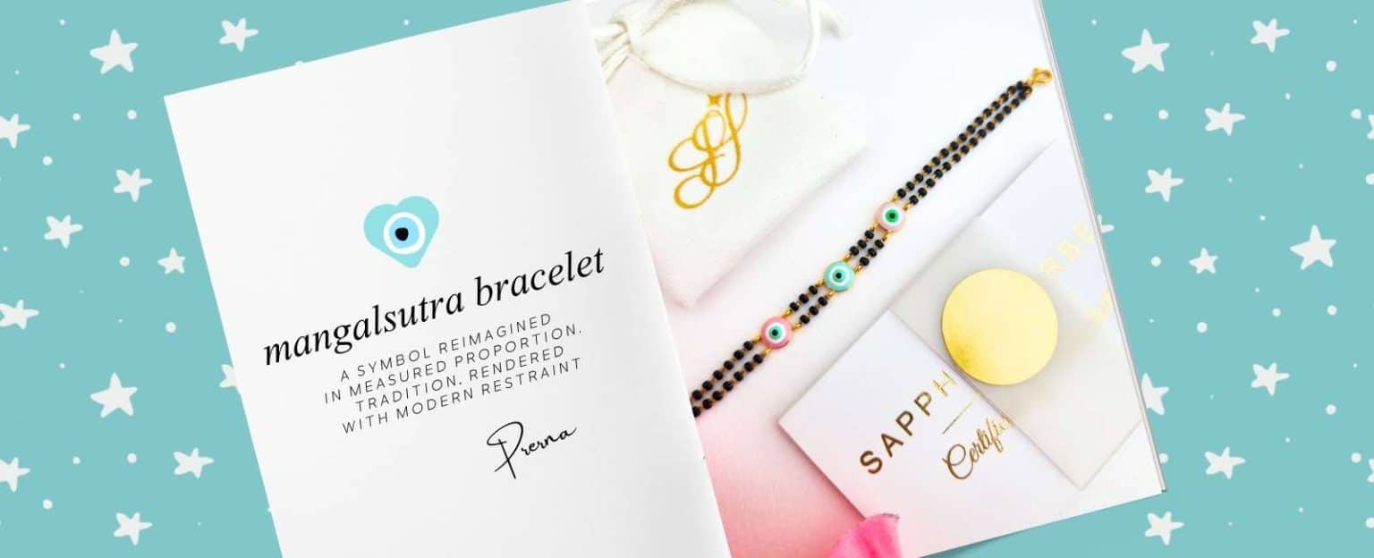 Gold mangalsutra Bracelet