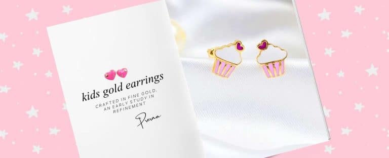 Kids Gold earrings