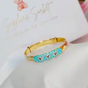 3 Teddy Baby Bangle
