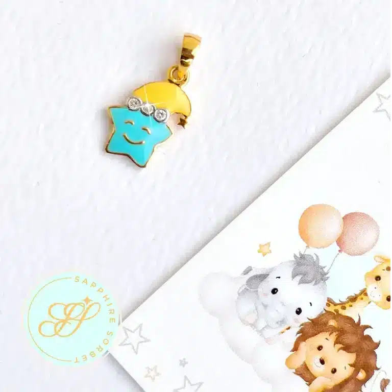 Diamond Star Baby Pendant