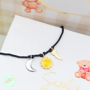 Diamond Chand Suraj Knife Pendant for Newborn baby