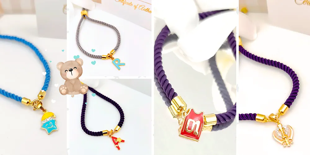 Gold Rakhi for Kids