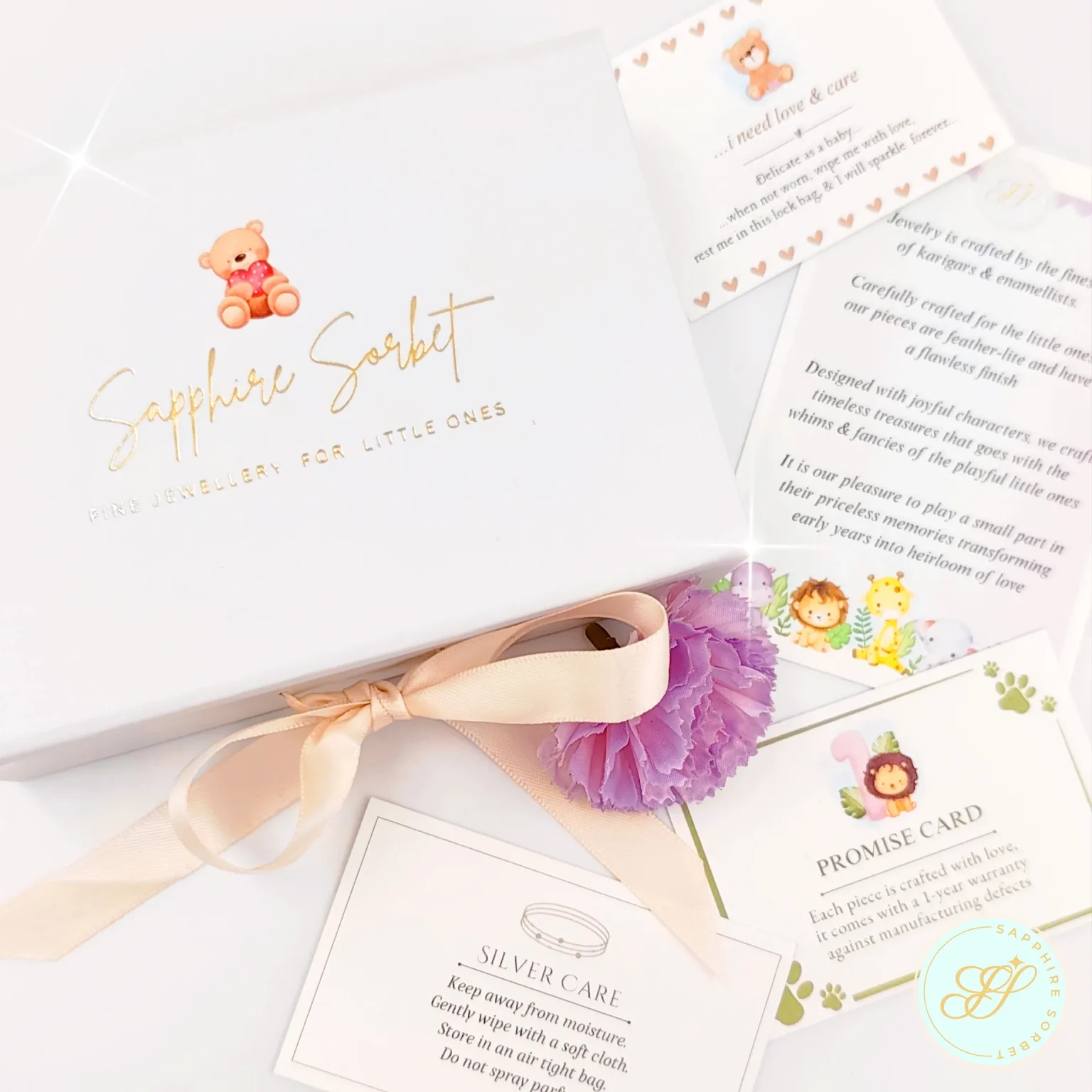 Sapphire Sorbet Online baby Jewellery