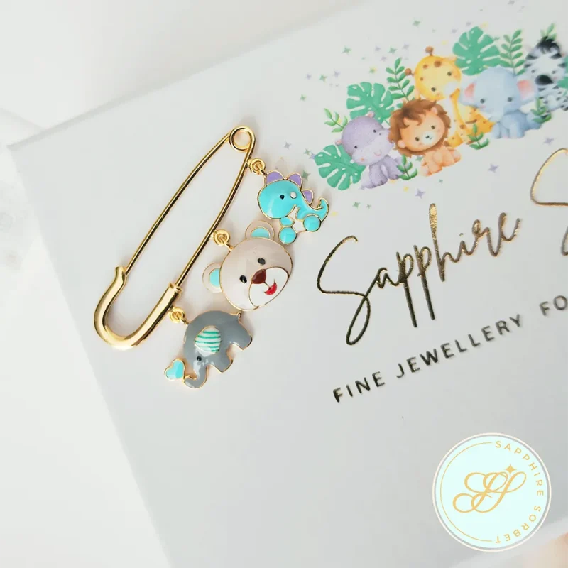 Cute Animals Baby Pin